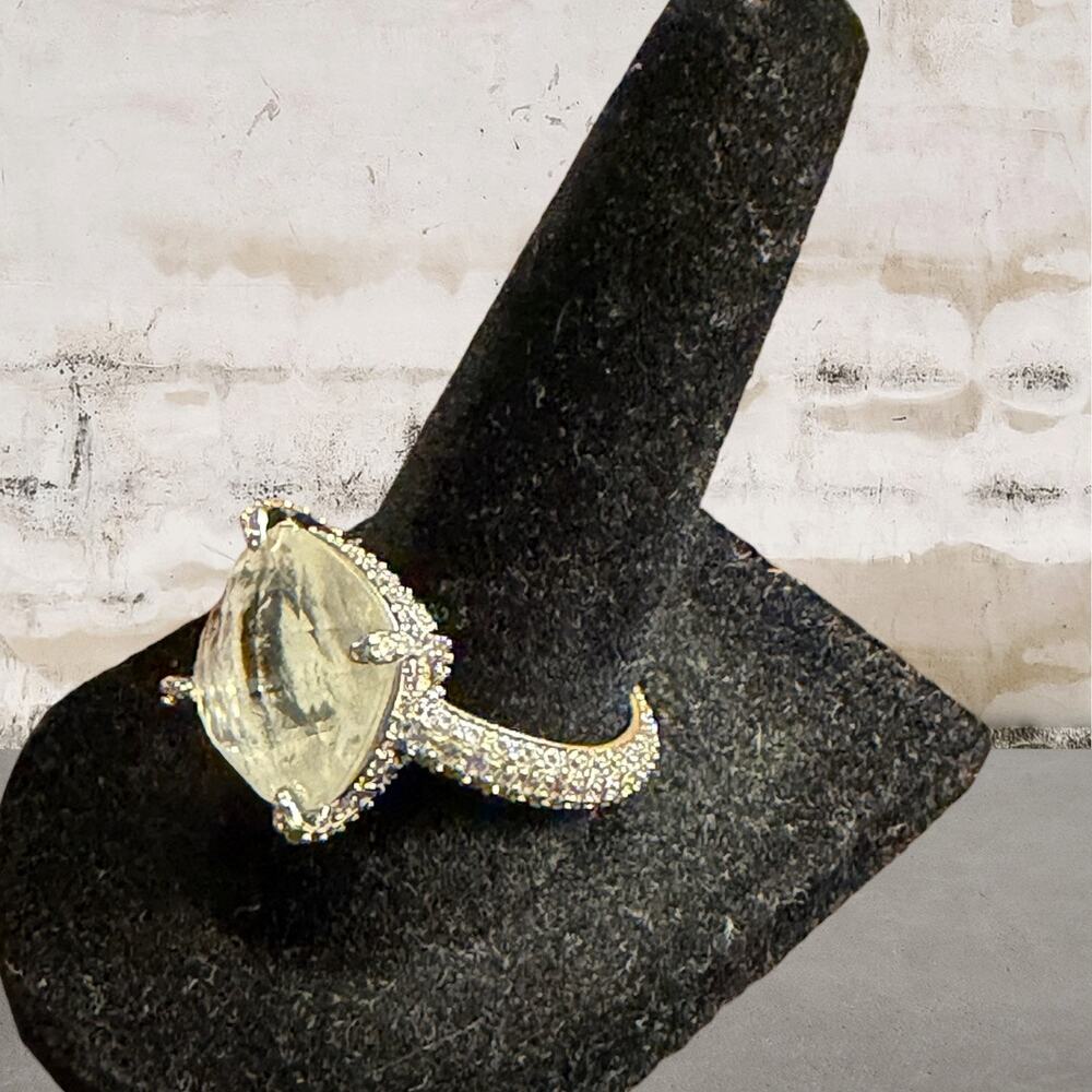 Bomb Party $136 "Be Brave, Be Bold" Ring Size 8 NWT